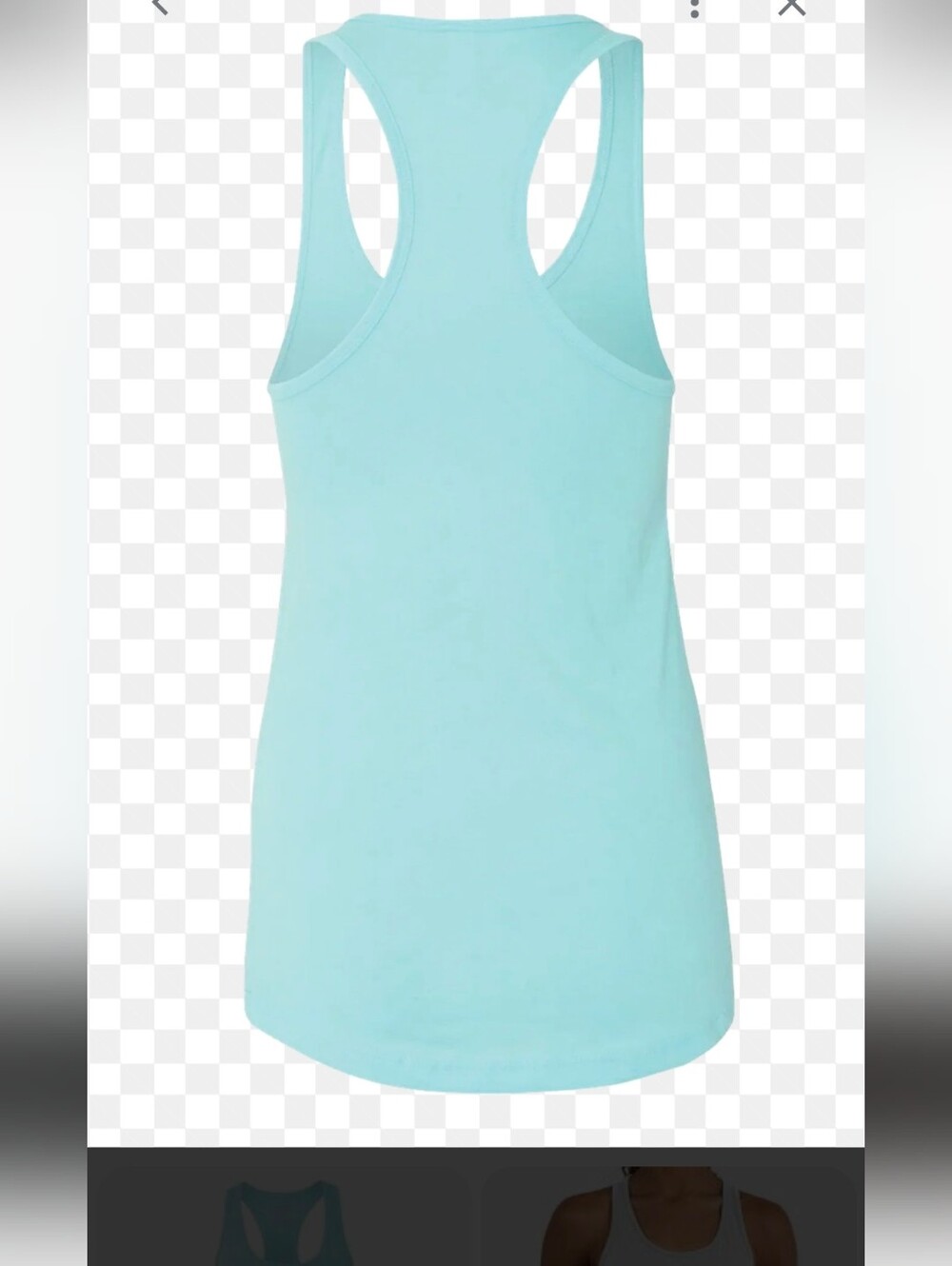 official Addison Rae "Money is Everything" Racerback Tank Top - Picture 3 of 3